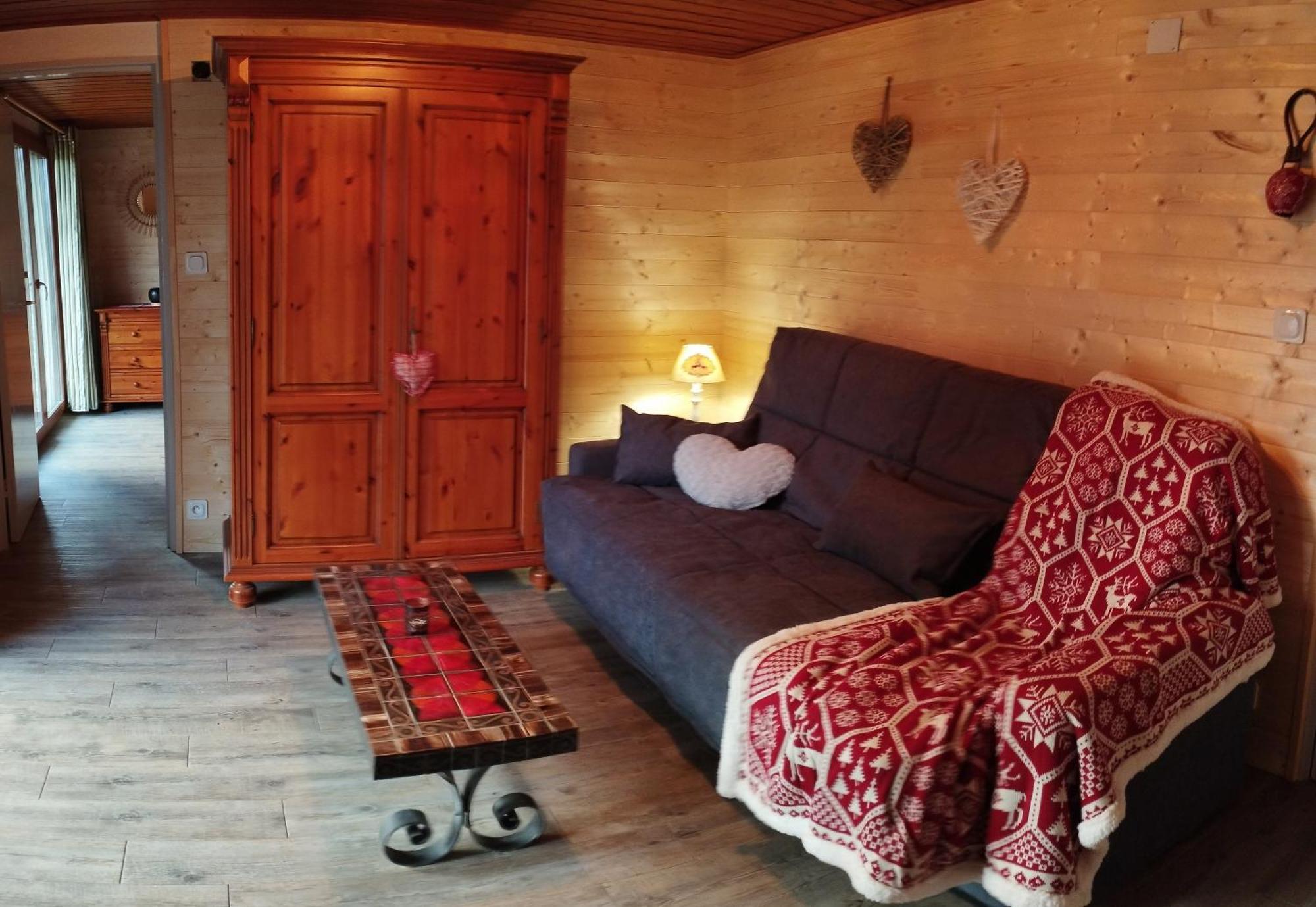 Chalet Au Bois Des Ecureuils Classe Trois Etoiles. Muhlbach-sur-Munster Eksteriør billede
